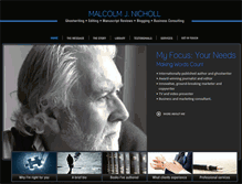 Tablet Screenshot of malcolmnicholl.com